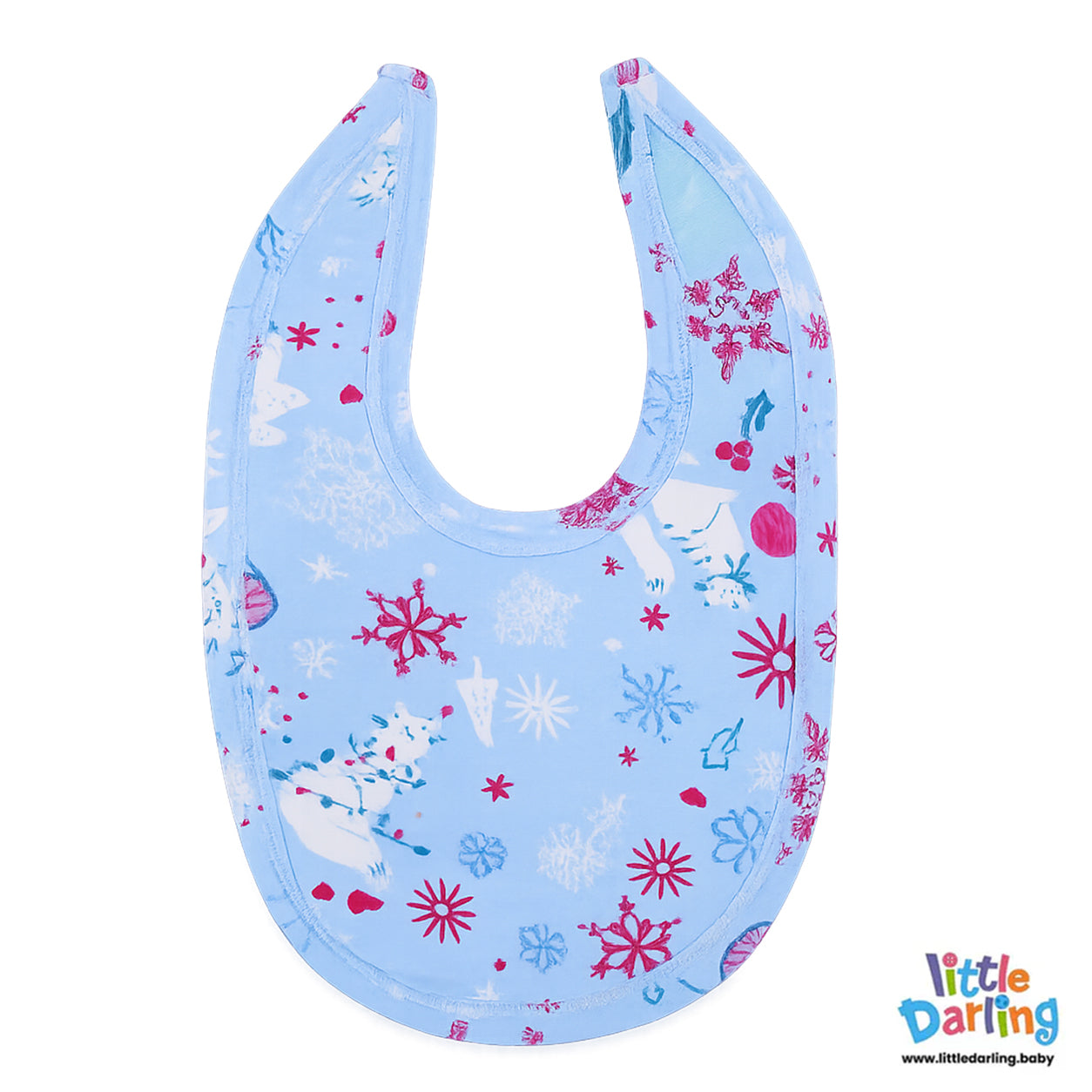 4 Pcs Newborn Gift Set Blue Color by Little Darling
