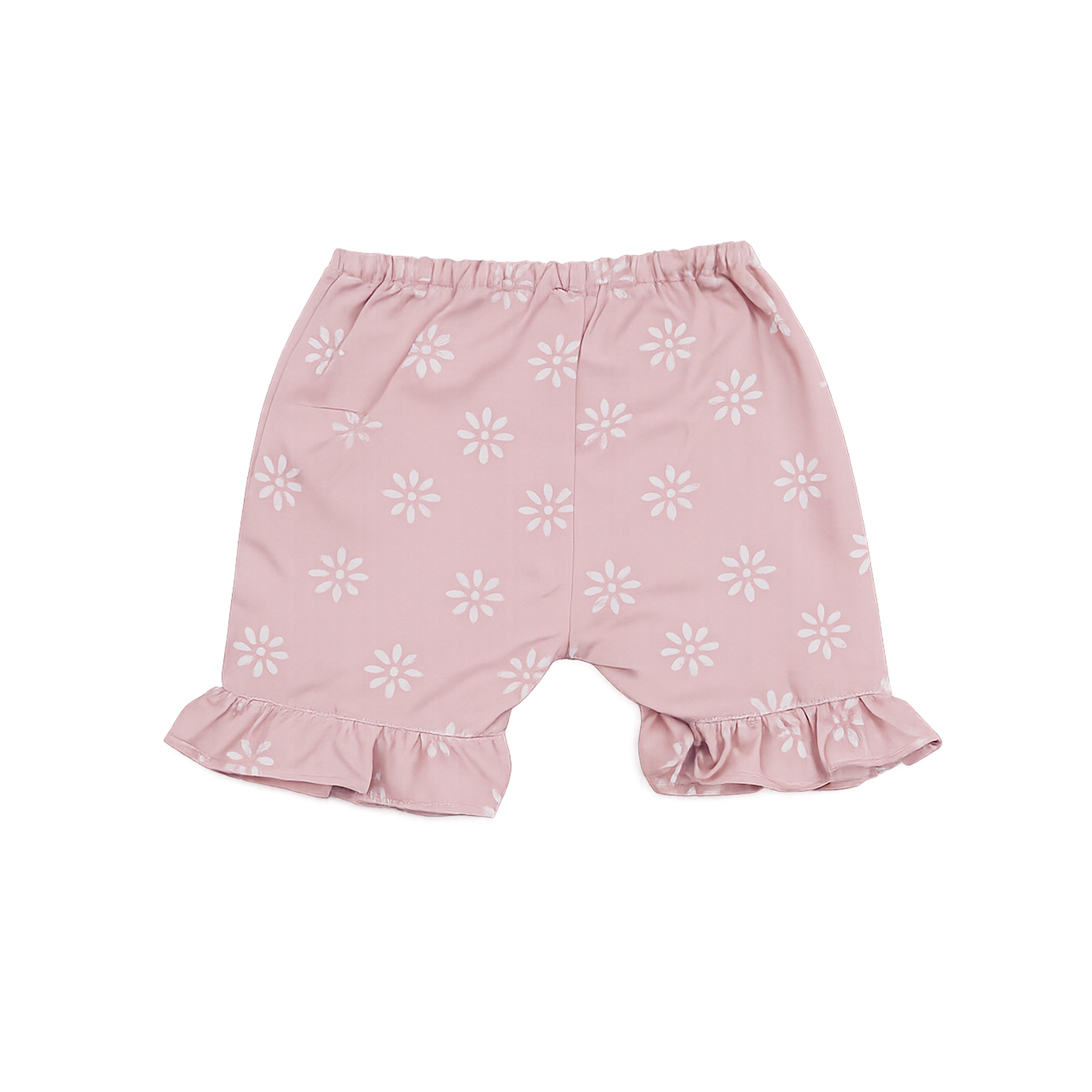 Baby Girls Pink Floral 2 Pcs Outfit