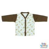 Baby Night Suit Monkey & Cloud Brown Color | Little Darling