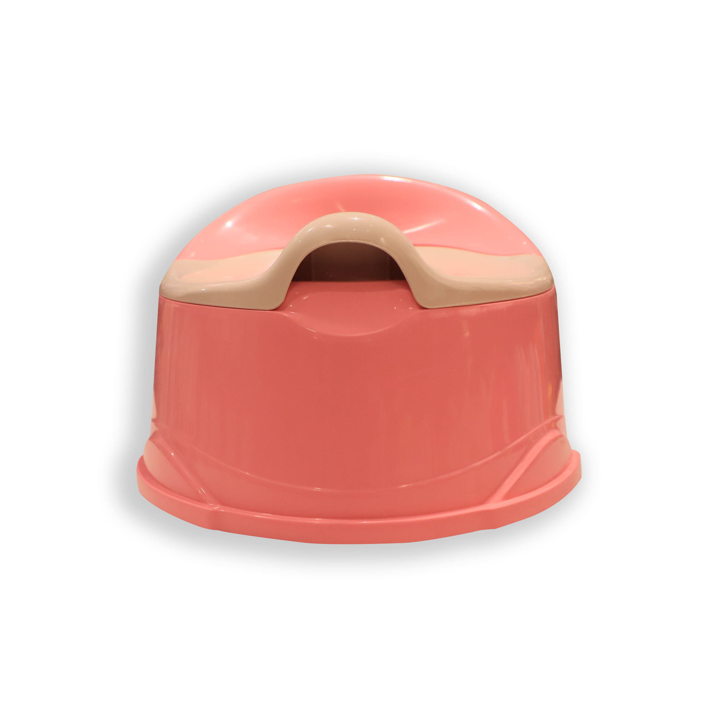Essential Baby Bath Set – 6-Piece Peach Plastic Collection