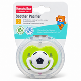 Hercules Bear Soccer Ball Soother Pacifier with Case