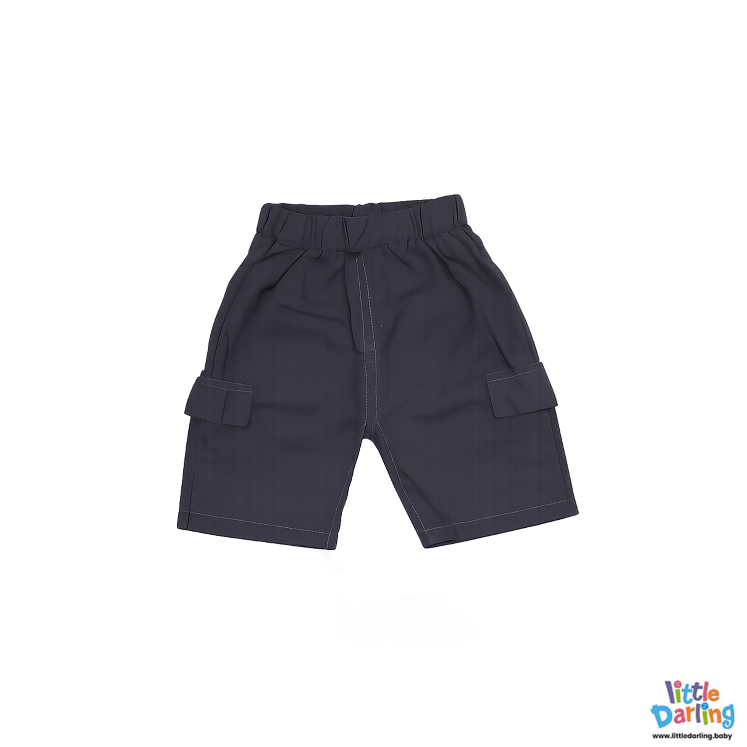 Cute Boys Blue Smile Tee and Cargo Shorts Set
