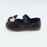 Baby Pumpy Black Color With Flower