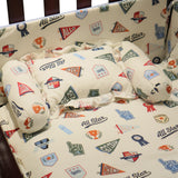 Cot Bumper & Bedding Set All Star Print | Little Darling