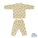 Baby Night Suit Monkey & Cloud Monkey Print | Little Darling