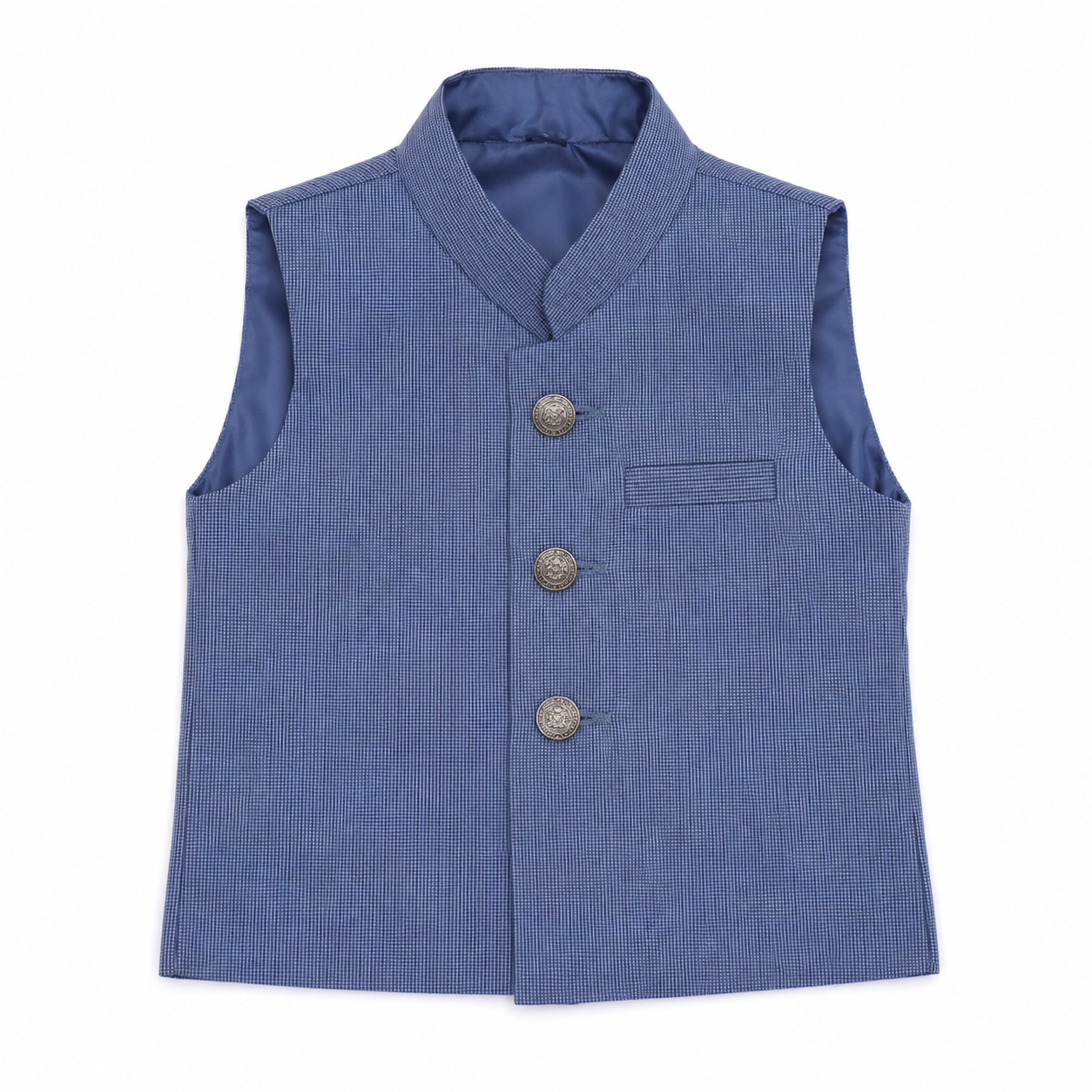 Elegant Boys Grey Formal Waistcoat