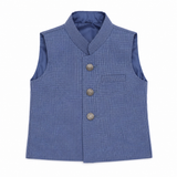 Elegant Boys Grey Formal Waistcoat