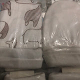 Baby mitten animal print