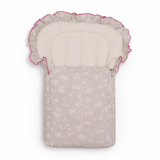 Baby Carry Nest Frill Flower Print | Little Darling