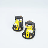 Baby Sandals with Giraffe Design