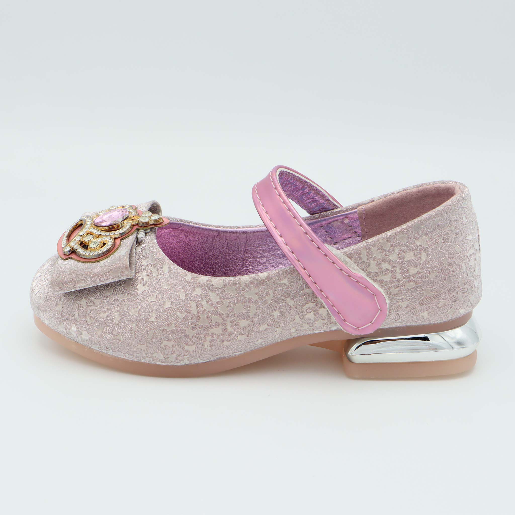 Baby Sandals Pink Color With Doll Character