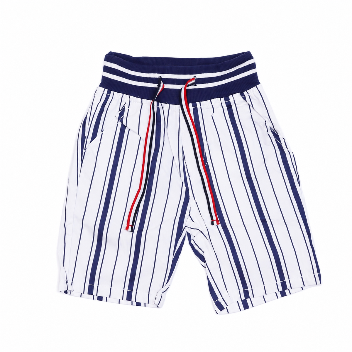 Stylish Boys Pinstripe Casual Shorts