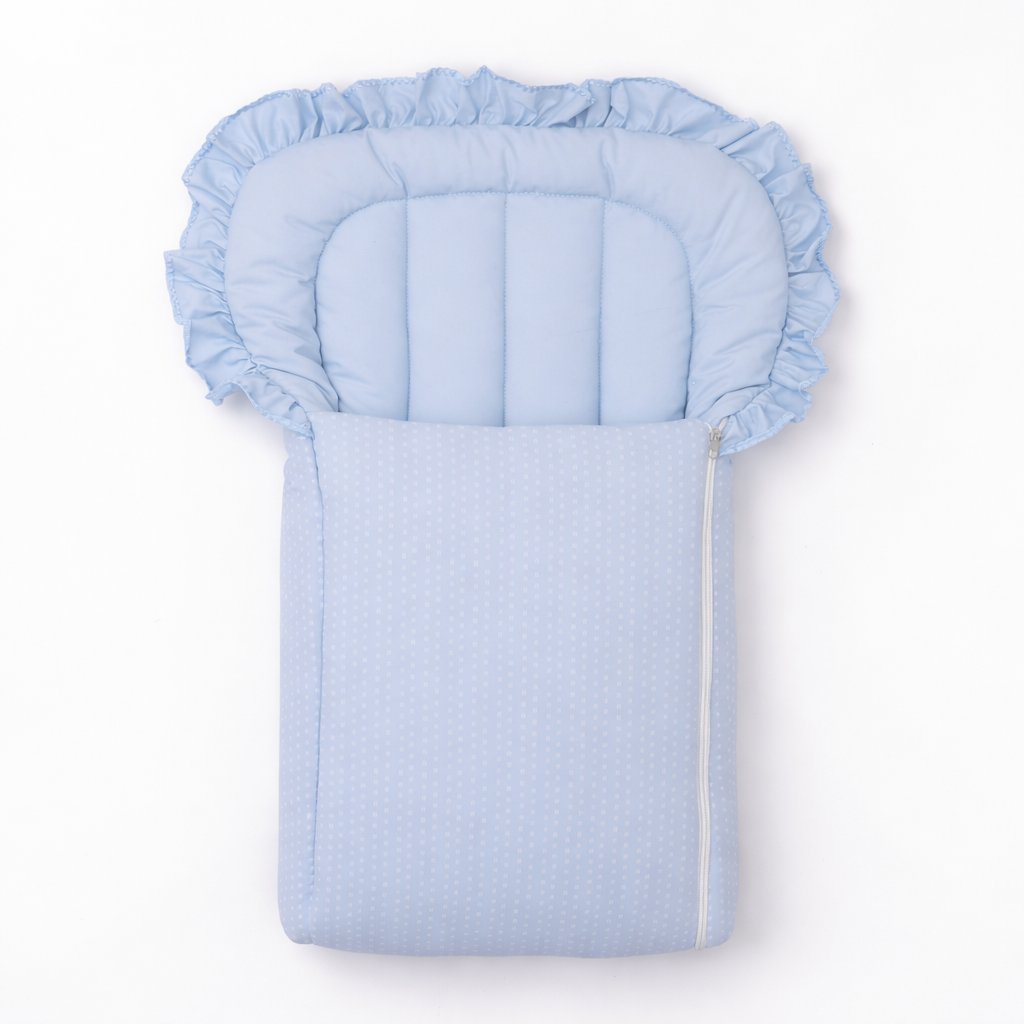 Baby Carry Nest Frill Polka Dot Print | Little Darling