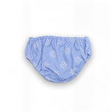 Baby Girls Blue Floral 2 Pcs Outfit