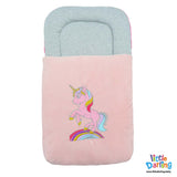 Baby Carry Nest Plain Unicorn Embroidery | Little Darling