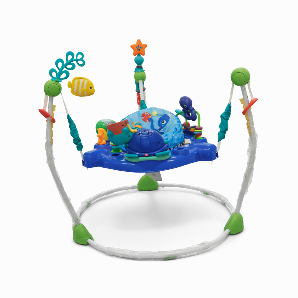 Ocean Theme Baby Activity Jumper with Fun Toys