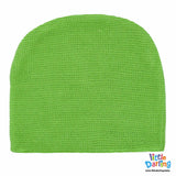 Baby Woolen Cap Green Color  By Little Darling