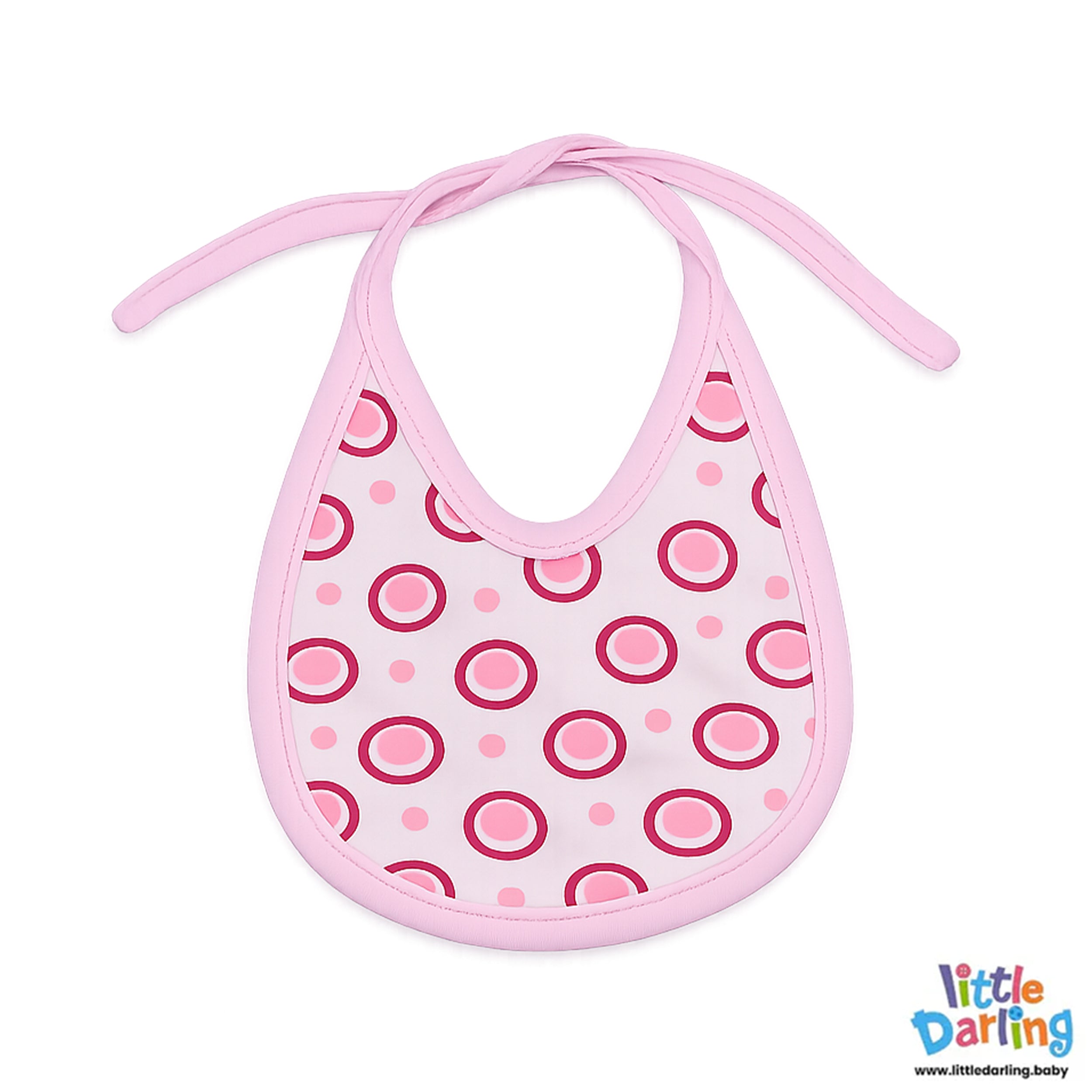 Baby Bibs Pack of 5 Multi Print by Little Darling