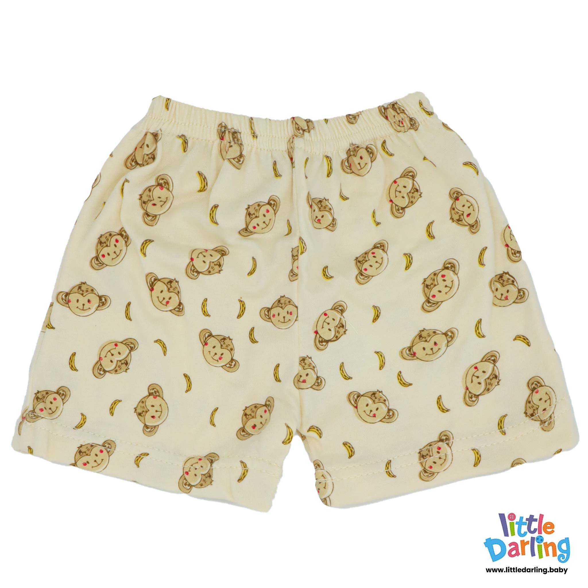 Baby Sando Suit Monkey & Cloud Monkey Print by Little Darling