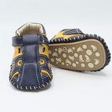 Baby Sandals Blue & Yellow