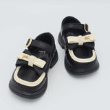 Baby Shoes Black & White Color