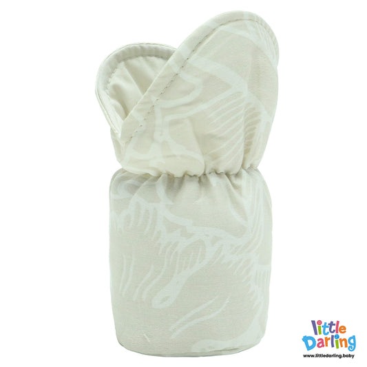 Baby Feeder Cover Off White Color | Little Darling
