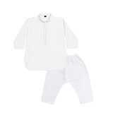 Boys Premium White Kurta Pajama Set