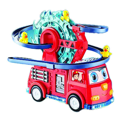 Musical Fire Truck Duck Track Toy