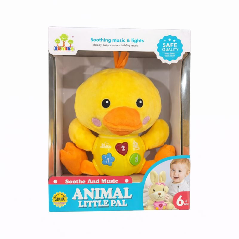 Musical Duck Plush Baby Toy