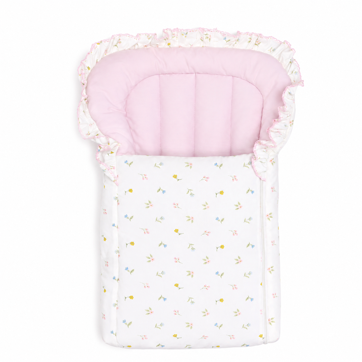 Baby Frill Carry Nest Little Floral Print | Little Darling