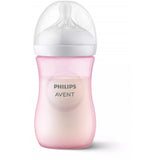 Philips Avent Natural Response 260ml Baby bottle in pastel pink | Avent