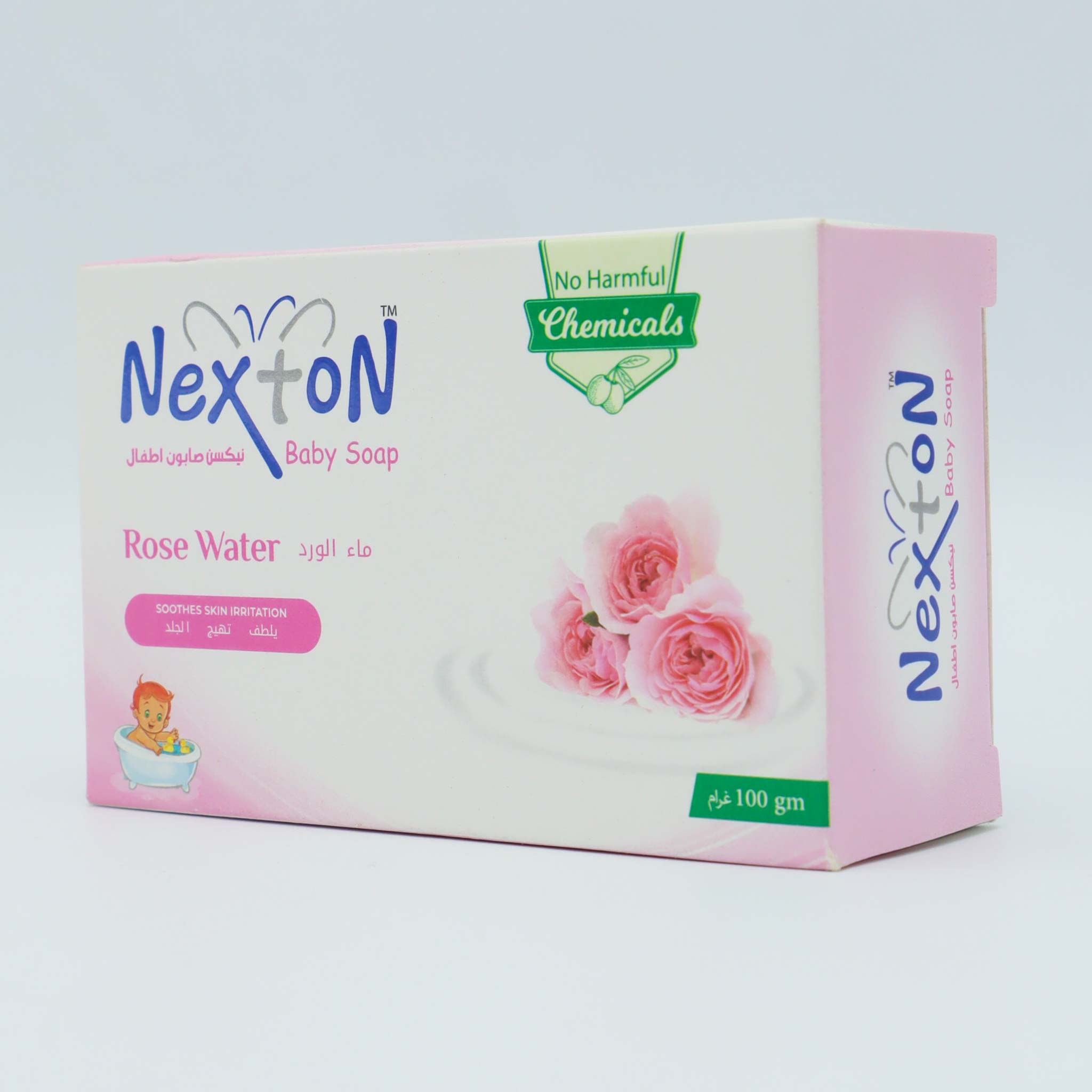 Baby Bar Soap Rose Water by Nexton baby