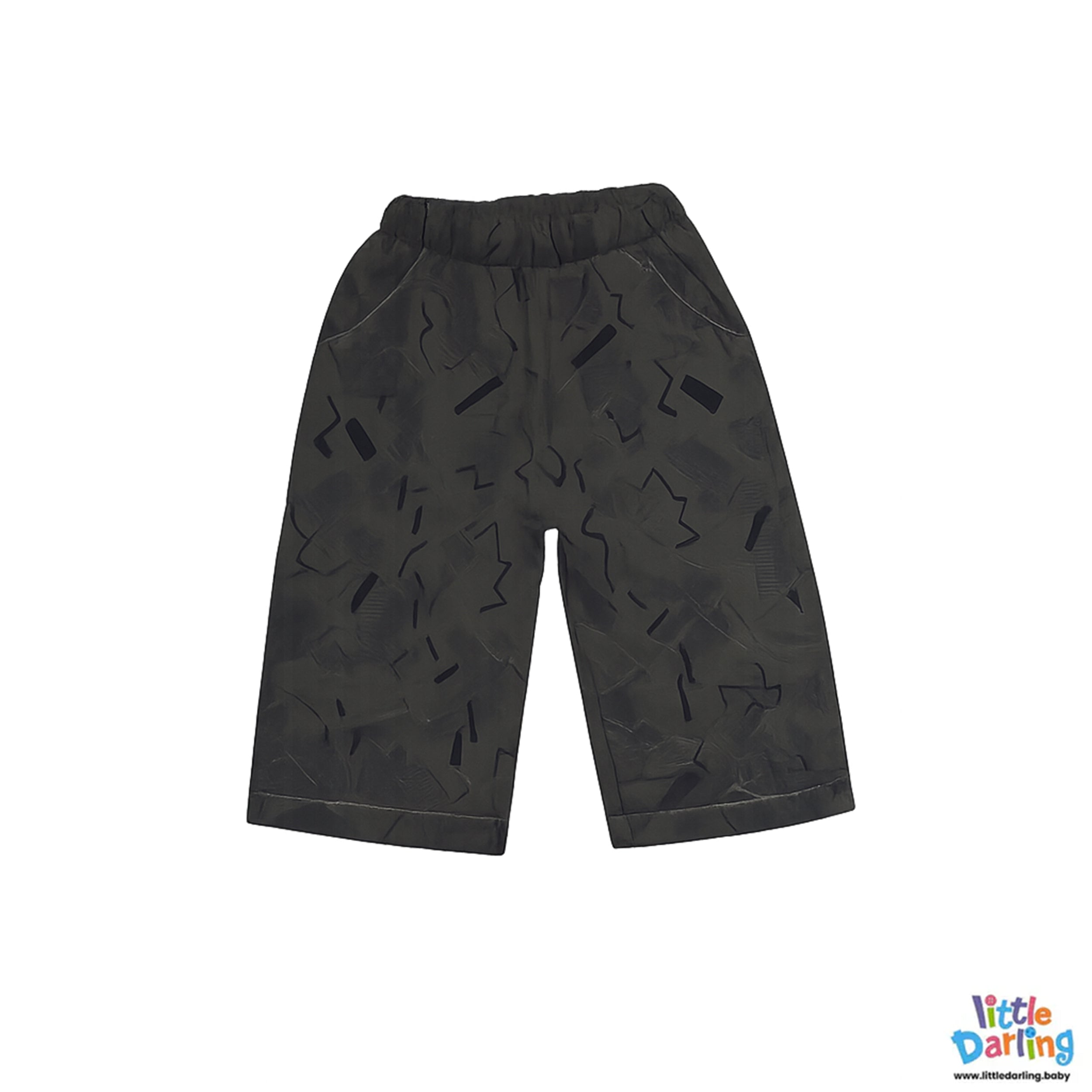 Boys Printed Shirt & Trouser Set