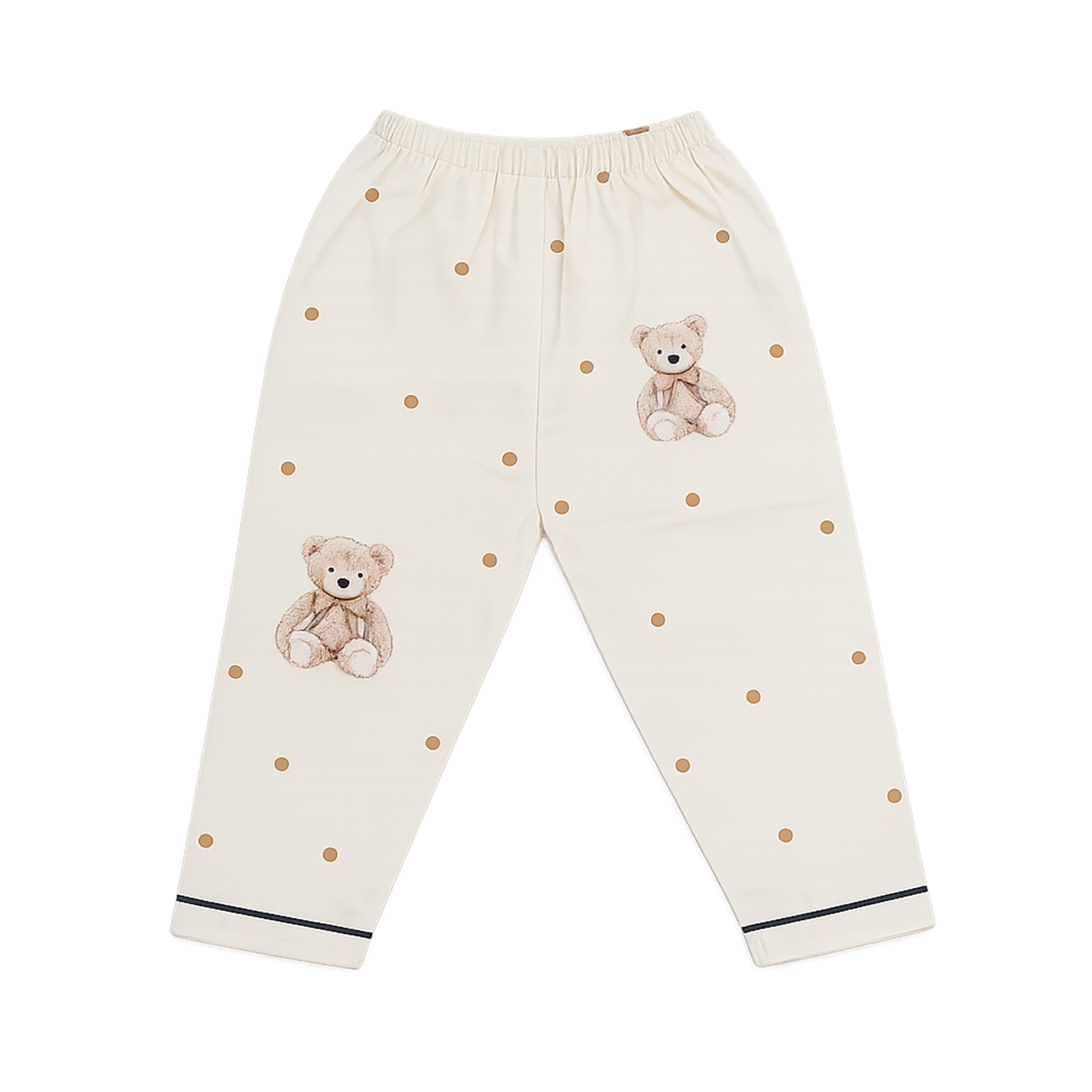 Kids Night Suit 2 Pcs Teddy Bear Print by Little Darling