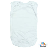 Bodysuit Pack Of 3 Sleeveless White Color | Little Darling