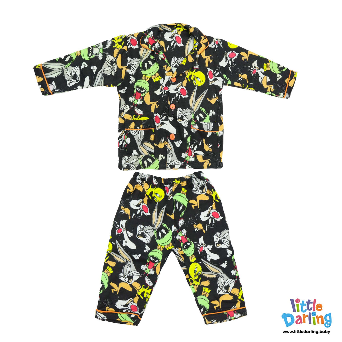 Kids Night Suit Bugs Bunny Print