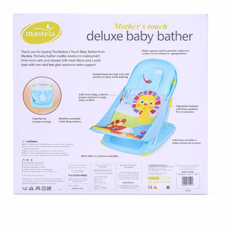 Safe & Comfortable Mastela Deluxe Baby Bather