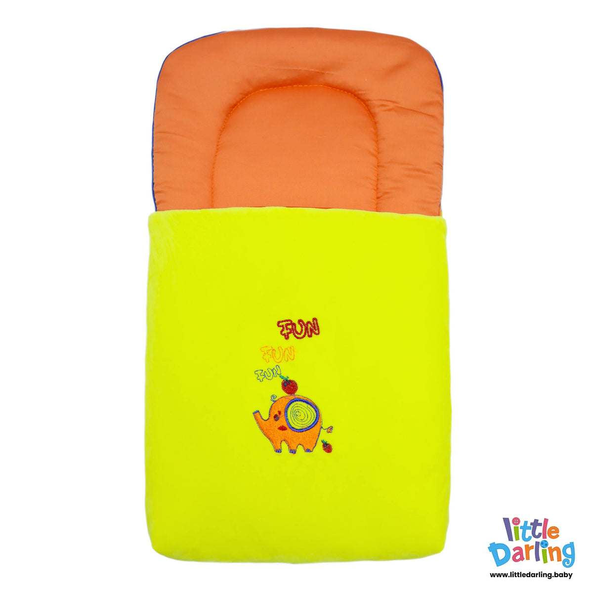 Baby Carry Nest Plain Yellow Color | Little Darling