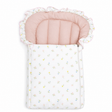 Floral Frill Carry Nest for Newborn Baby Comfort | Little Darling