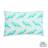 Head Pillow Dino Print White Color By Little Darling