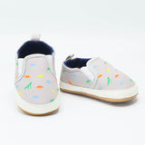 Baby Sneaker with Dinosaurs Pattern