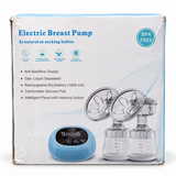 Electric Double Breast Pump with Rechargeable Battery