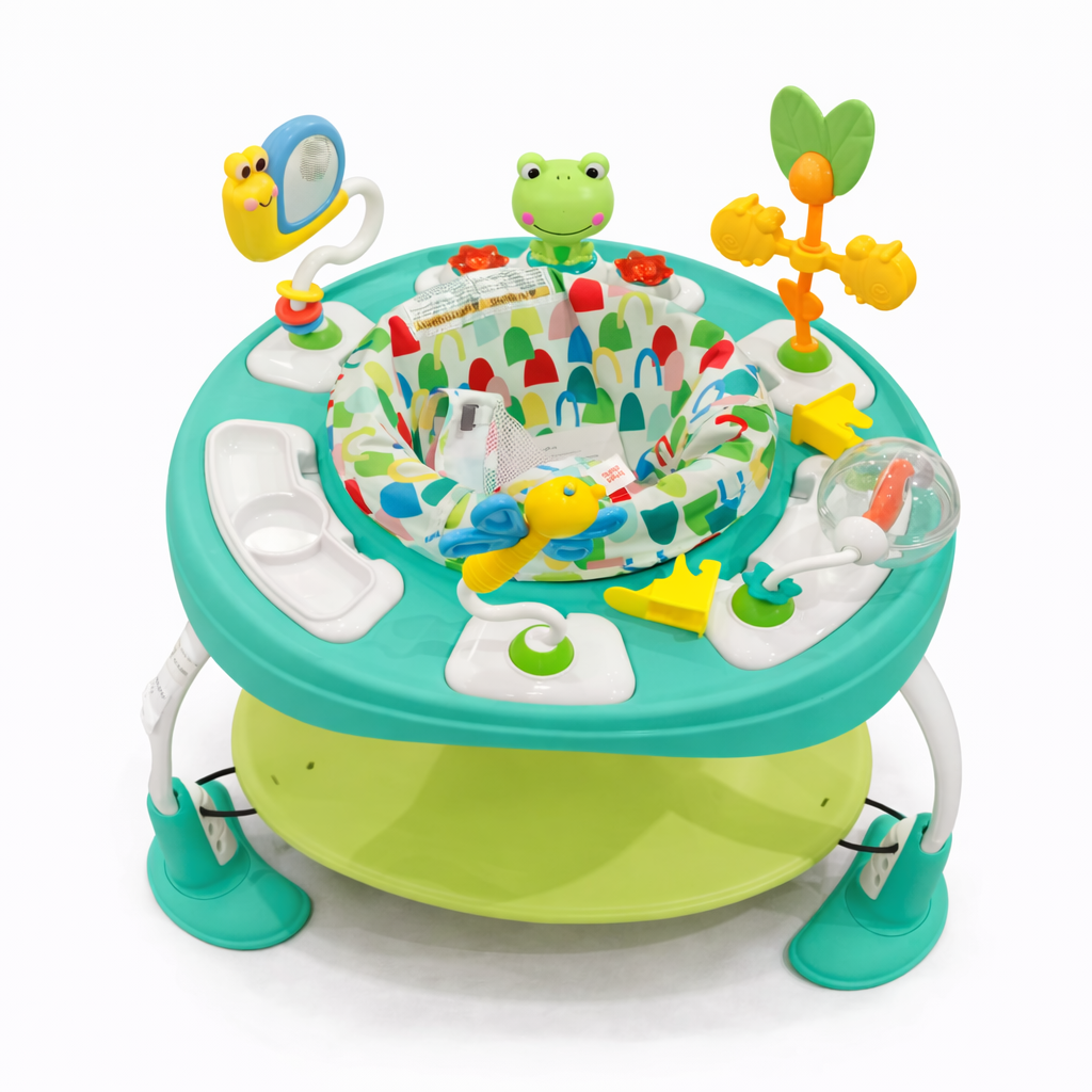 Baby Activity Jumper with Toys and Play Tray