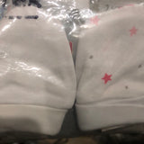 Baby mitten star print