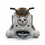 Baby Walker with Seat and Bear Design Grey
