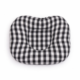 Baby Head Shaping Pillow Black Check | Little Darling