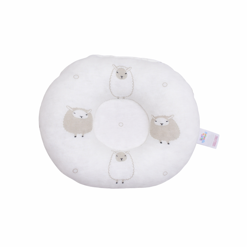 Baby Net Gadda Set 2 Pcs Sheep Print by Little Darling