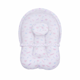 Baby Net Gadda Set 2 Pcs Heart Print | Little Darling