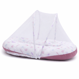 Baby Net Gadda Set 2 Pcs Heart Print | Little Darling