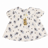 Baby Girls Elegant Blossom Collar Top